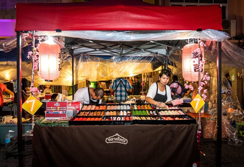 Asian Street Food in Thailand